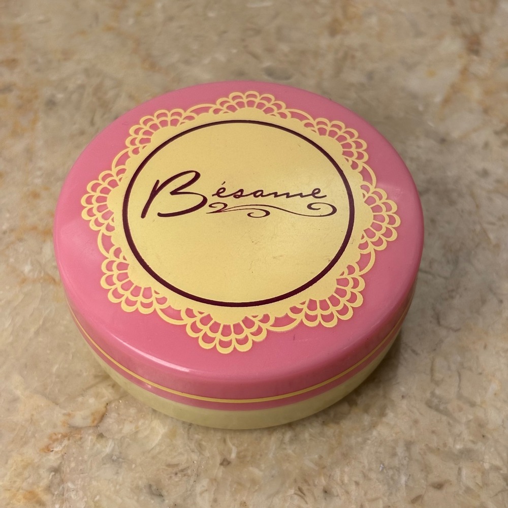 Besame Cosmetics Brightening‎ Vanilla Rose Powder Translucent 0.21oz 6g New